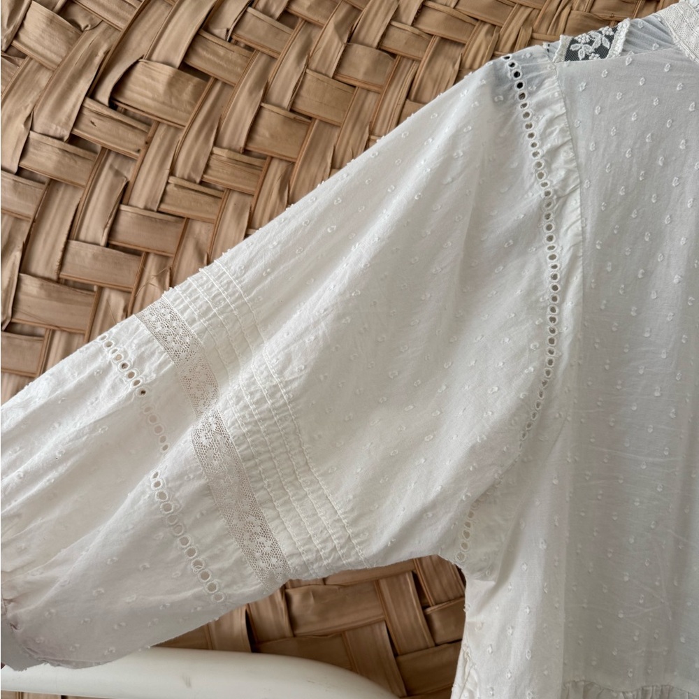 Anthropologie Vicenza Lace Babydoll Tunic - Picture 10 of 12